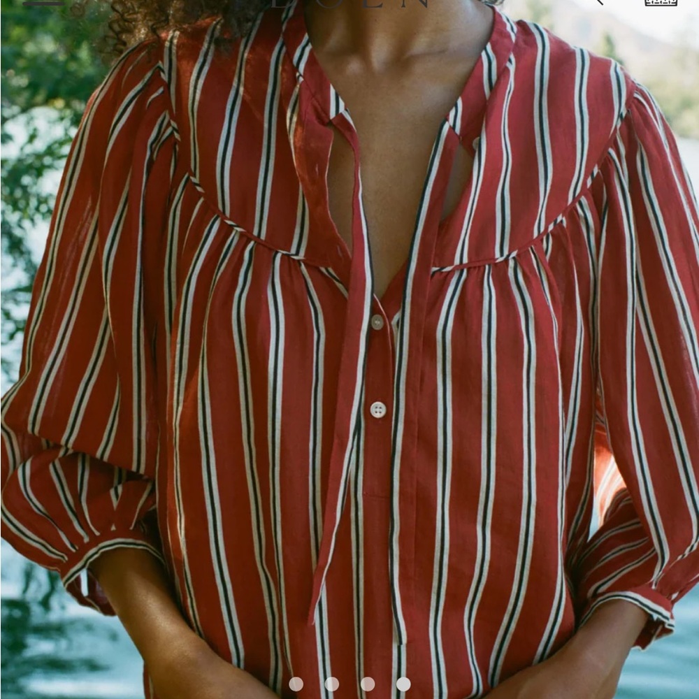 NWT Doen Imani Top- Monaco Stripe